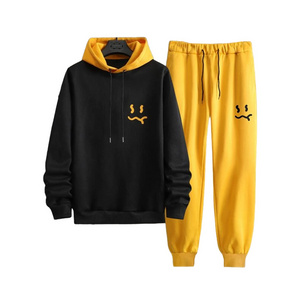 Tracksuits Manufacturer Wholesale Warm Thick joggers Hoodie Set Winter Fleece Tracksuit Track suits For Men Winter Sweatsuits