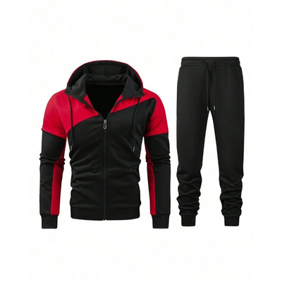 New Design Tracksuit Custom Fashion Clothing Two Piece Sets Men's Tracksuit Winter Clothing Jogging & Training Track Suit