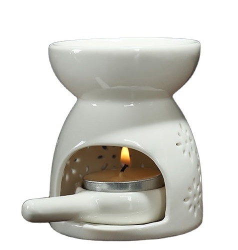 Wholesale Modern Home Decor Custom Incense Wax Burner Ceramic Candle Oil Burner Wax Melt Burner