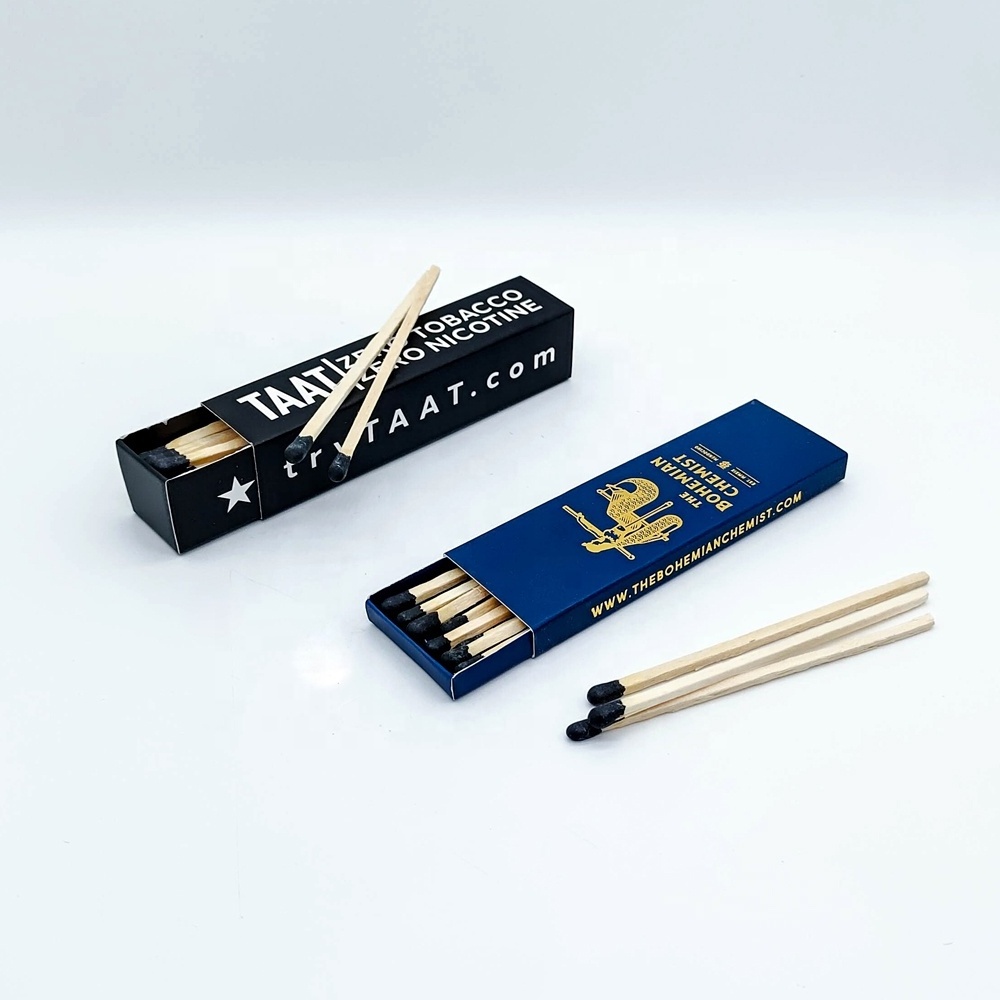 Wooden matches cigar bulk wood stick matches luxury personalized safety cigar matches