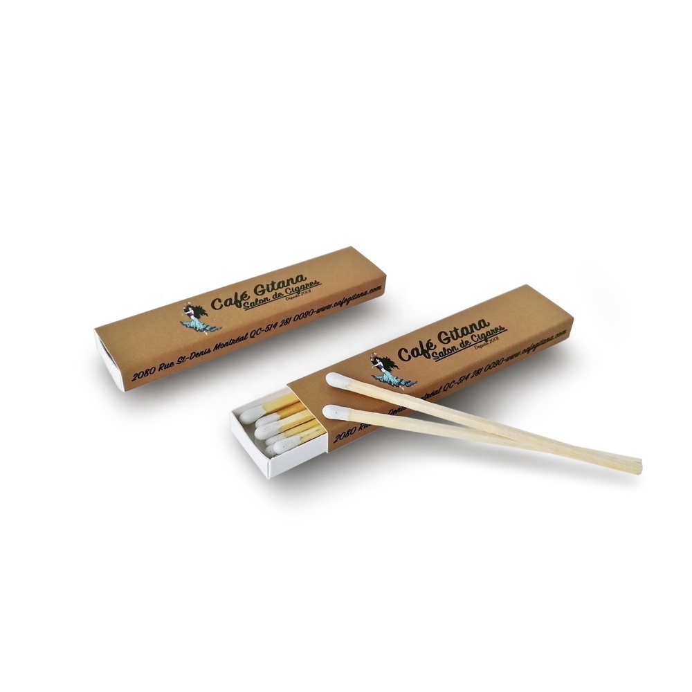 Cheap Fancy Match Boxes with Sticks in Bulk Hotel Cigar Safety Matches