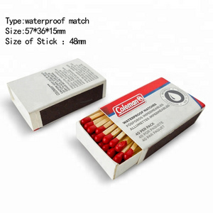 Outdoor waterproof windproof matches, Emergency Survival waterproof& stormproof Matches