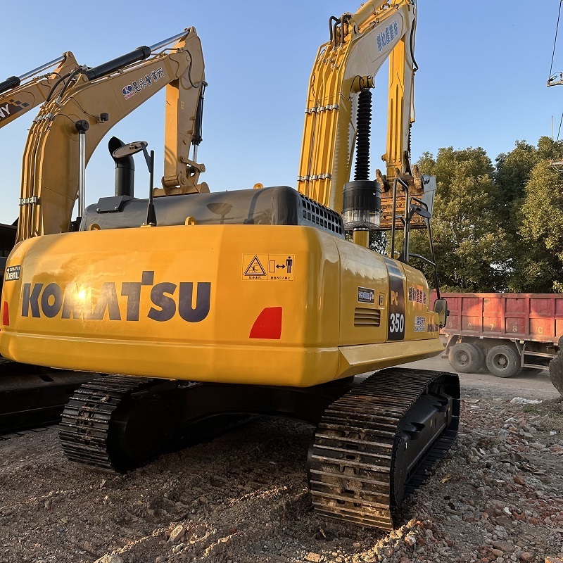 Original imported Komatsu PC350 Used excavator second hand Komatsu PC350 400 450 large crawler earth moving digger