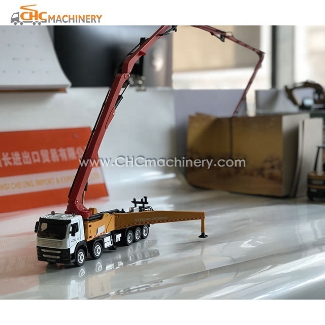 Premium Selection Static Diecast Model 1 50 Scale Model Toys Concrete Pump Truck Modelo Escala Mobile Concrete Pump Model