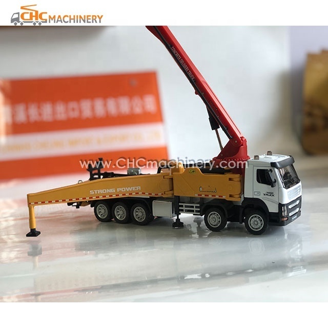 Premium Selection Static Diecast Model 1 50 Scale Model Toys Concrete Pump Truck Modelo Escala Mobile Concrete Pump Model