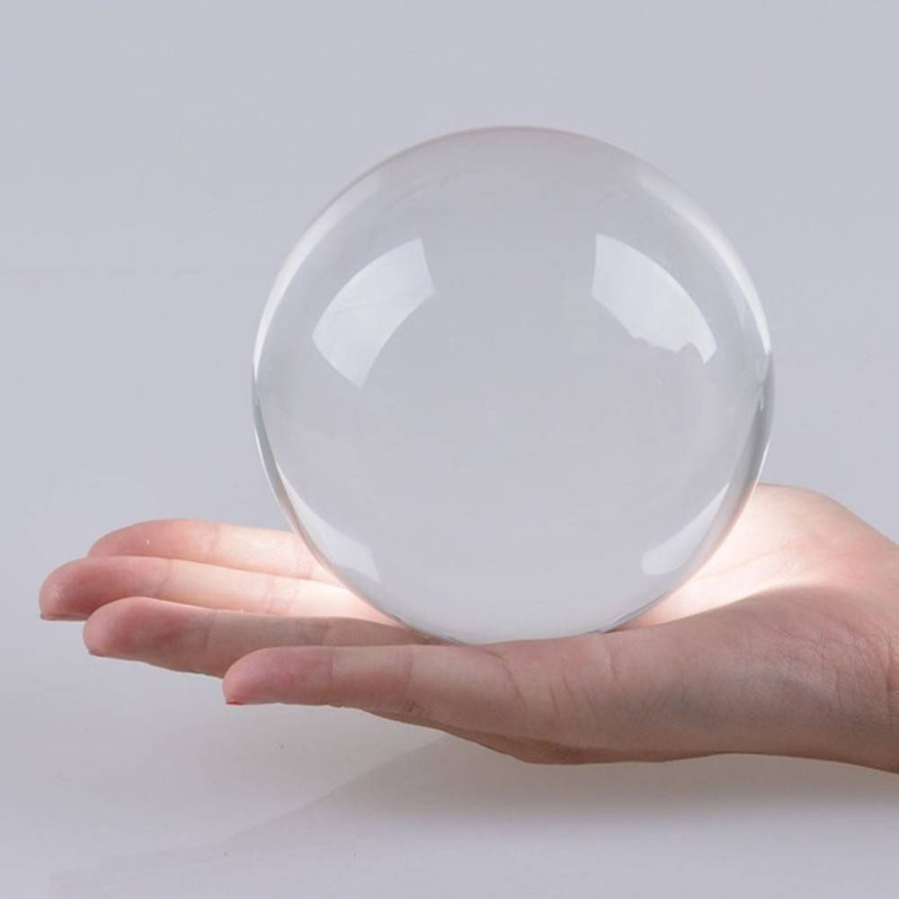 MH-SJ012 transparent glass ball clear K9 crystal ball