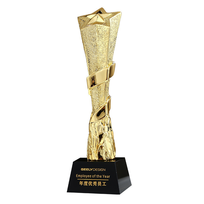 MH-NJ00715 Wholesale Custom Cheap Trophies Awards Customized Blank Plaque Wood Glass Crystal Resin Award