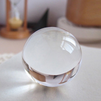 MH-SJ012 transparent glass ball clear K9 crystal ball