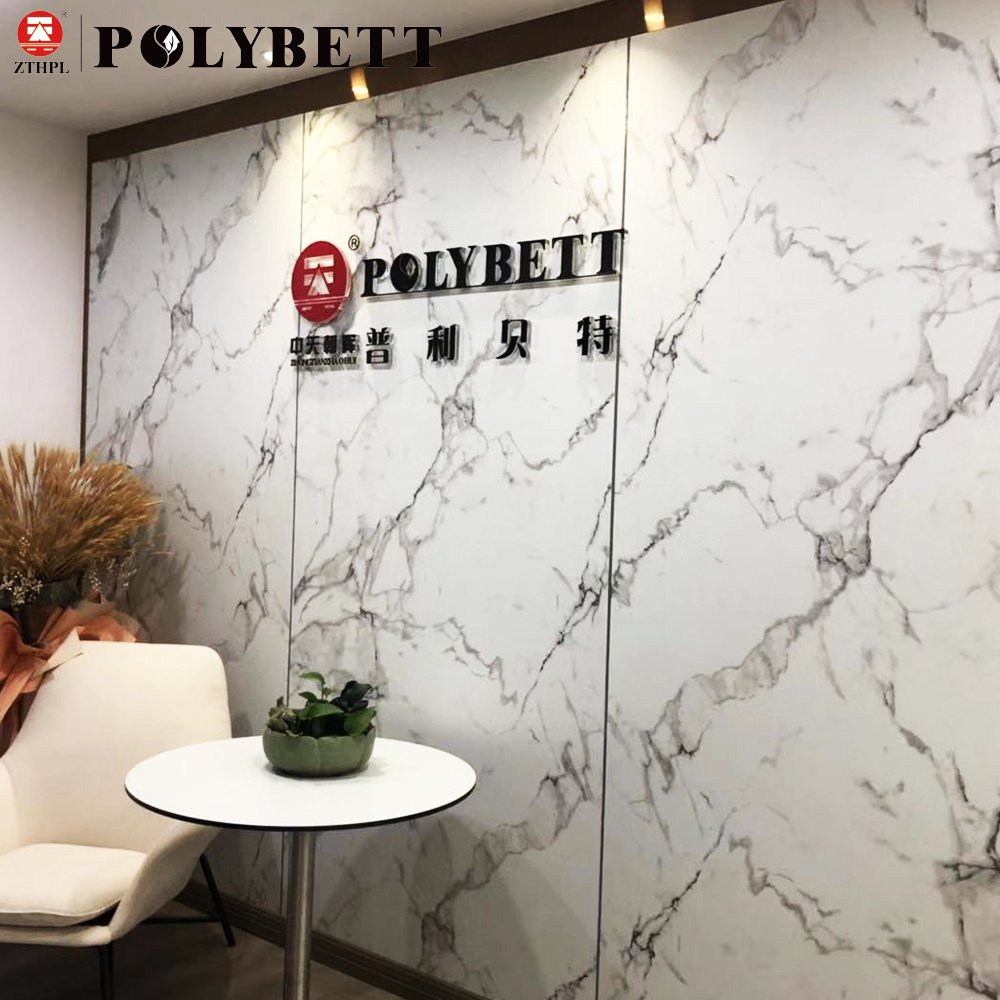 High quality fire proof Interior phenolic compact hpl marble wall panel in China