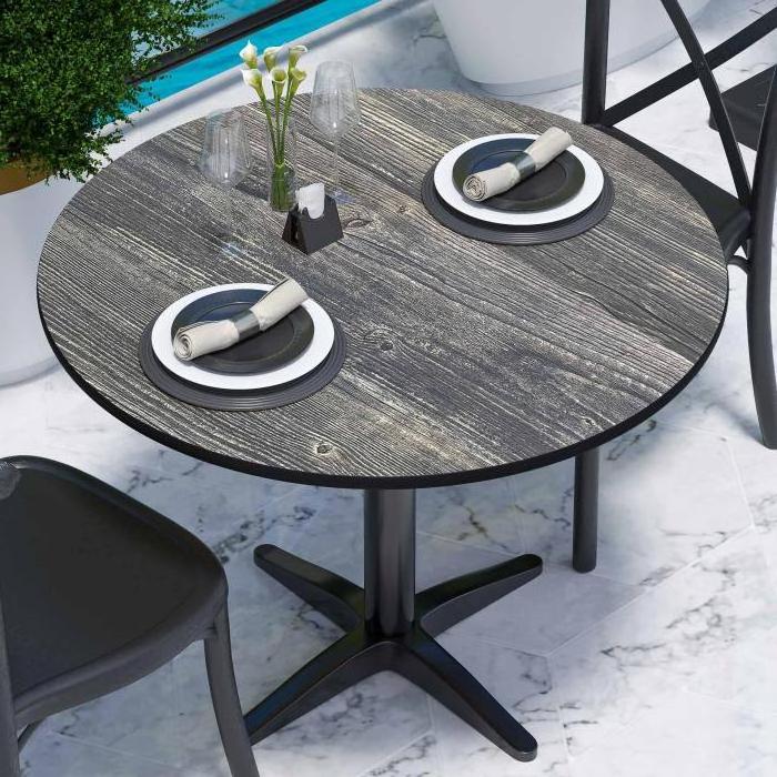 top quality latest compact hpl restureant dining table tops