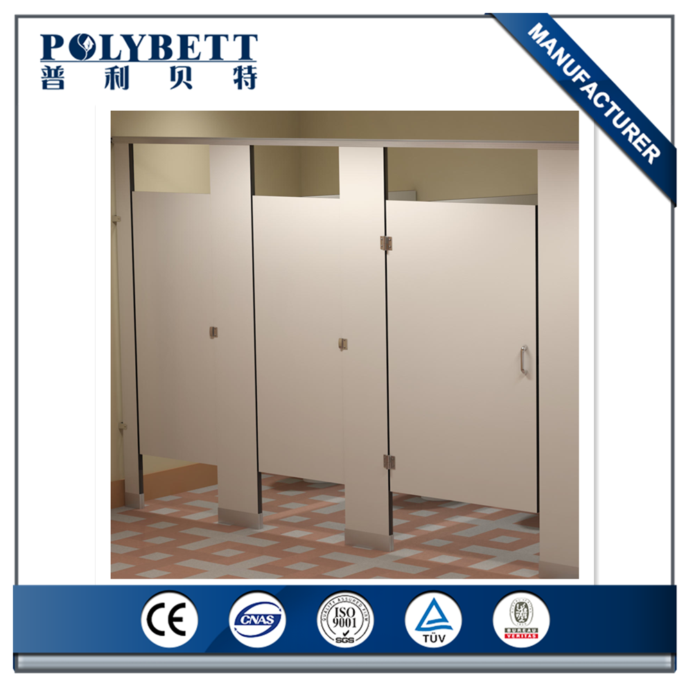 High Quality cladding fixing system hpl 19mm high pressure compact Laminate for Toilet Partition