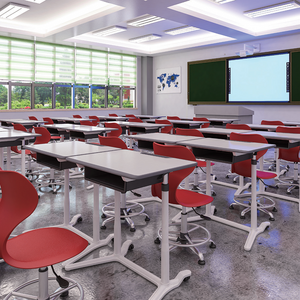 High Quality college classroom furniture university School Desks And Chairs For Sale