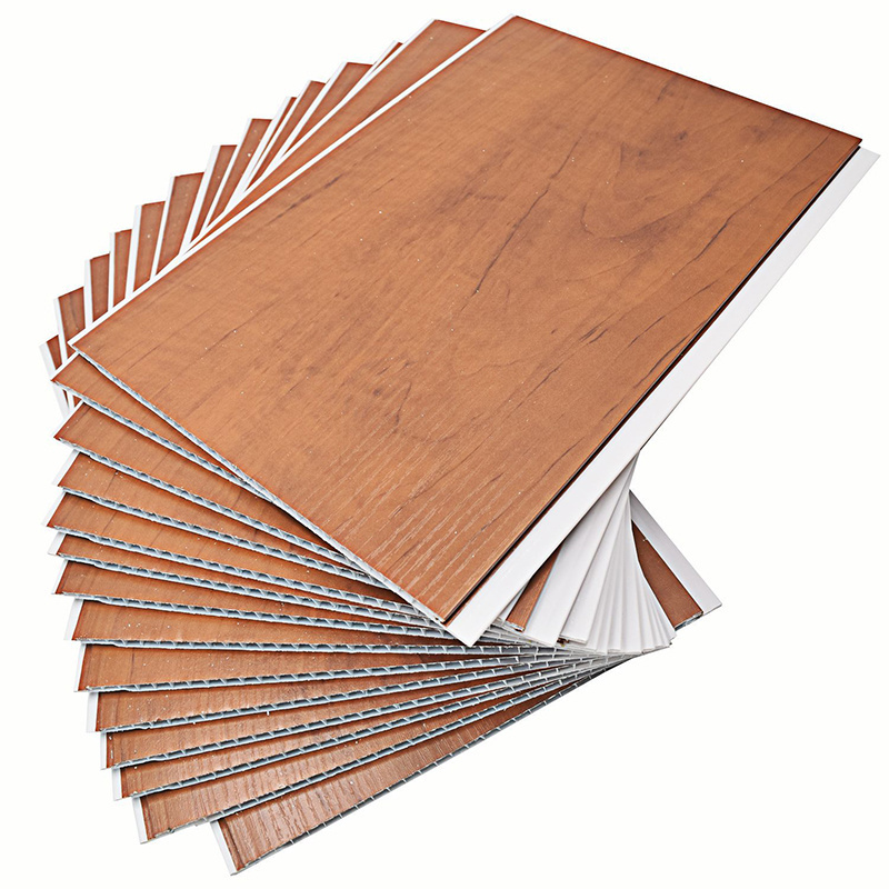 Plastic pvc false wood ceiling board and wall panel cielo raso pvc price