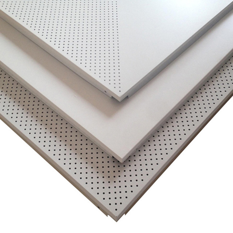 Hot selling bathroom aluminium ceiling acoustic aluminium suspended ceilings tiles For Building