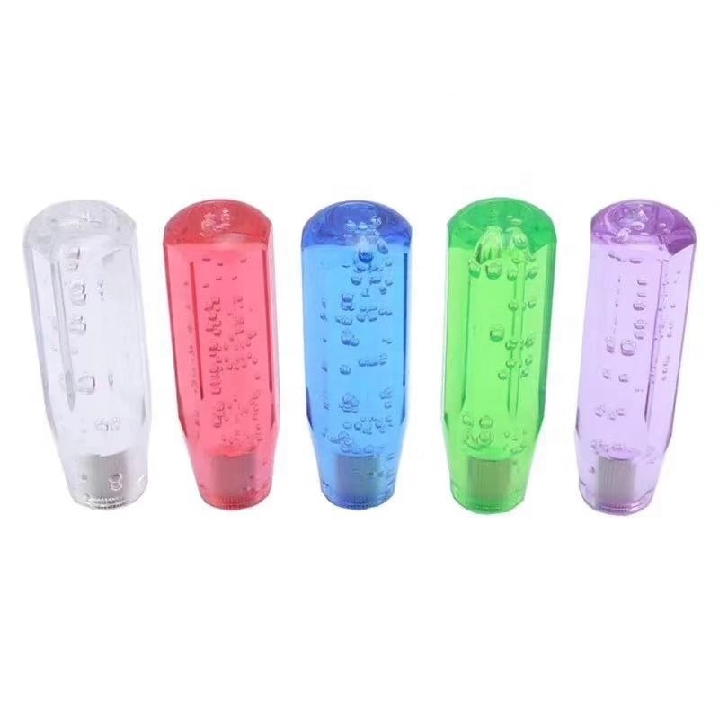 NEW ACRYLIC BUBBLE DILDO MANUAL GEAR STICK SHIFTER RACE DRIFT SHORT SHIFT KNOB