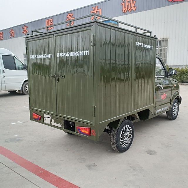 Factory Price Cargo Box  Electric Pickup Trucks for Special Goods Transport and Delivery