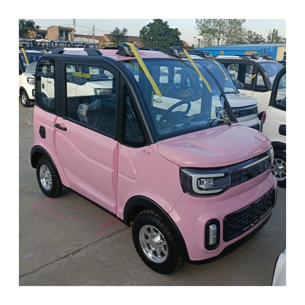 4 Wheel Enclosed Electric Mini Auto Scooter Car for Elderly / China Micro Four Wheel Small Electric Power Automatic Car for Sale