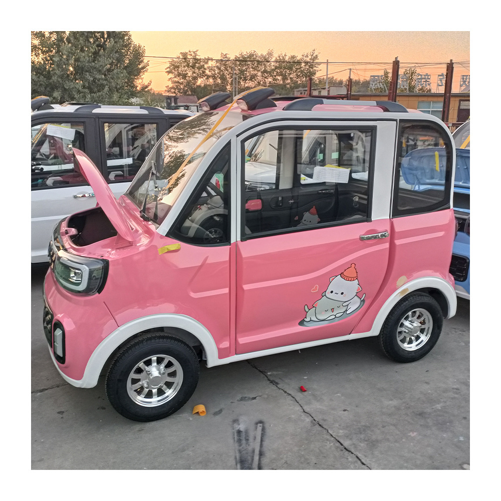 Customized Automotive 40Km/h Mini EV Cars Sedan For Sale / Chinese New Enclosed Four-Wheeled Electric Scooter Micro Cars