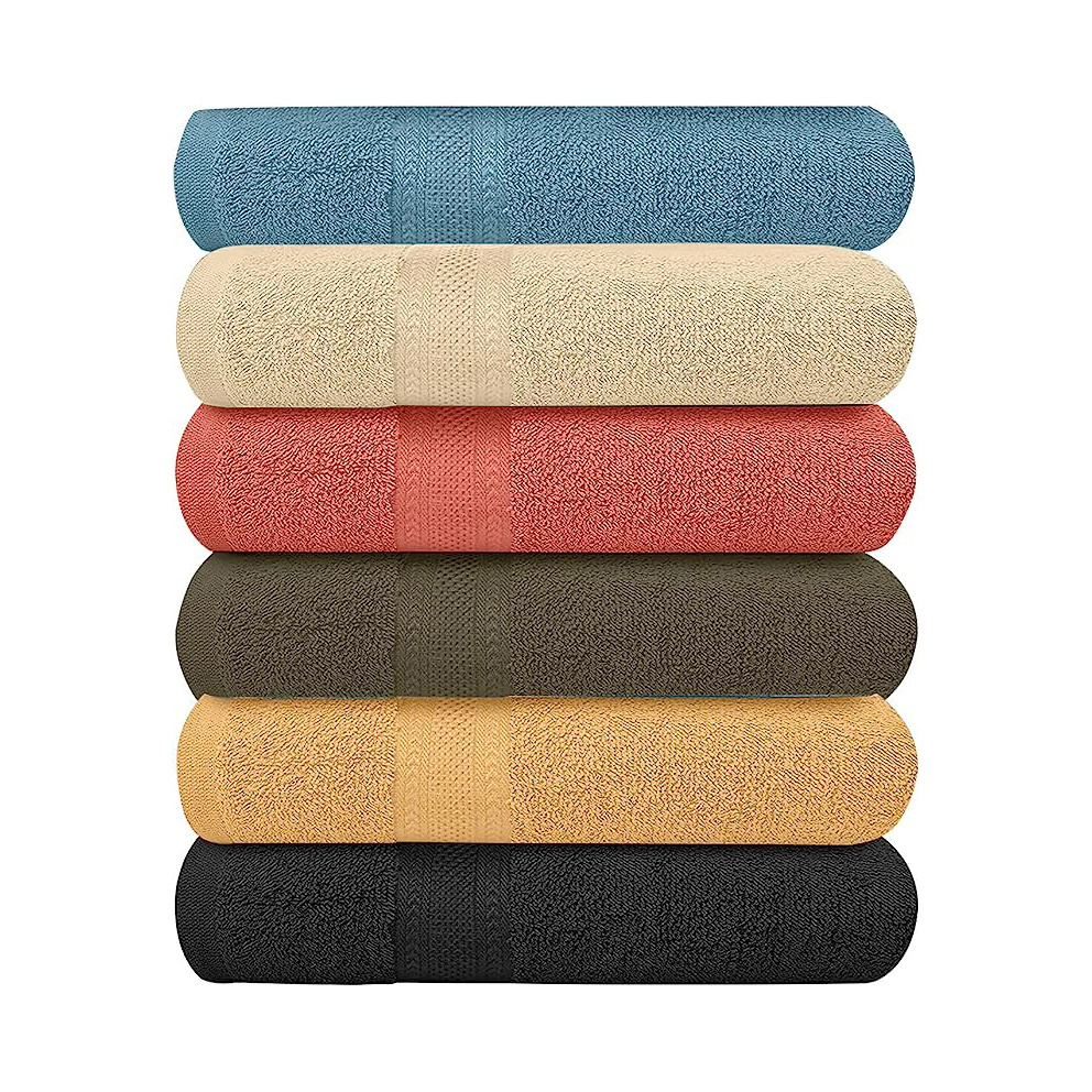 Luxury Bath Towel 100% Cotton Bathroom Towels High Quality Custom Printed Quick Dry Super Soft Face Towel Set