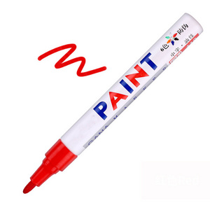 Assorted Color Paint Marker Pens with Custom Logo Quick Dry Permanent Oil Based Paint Markers Set