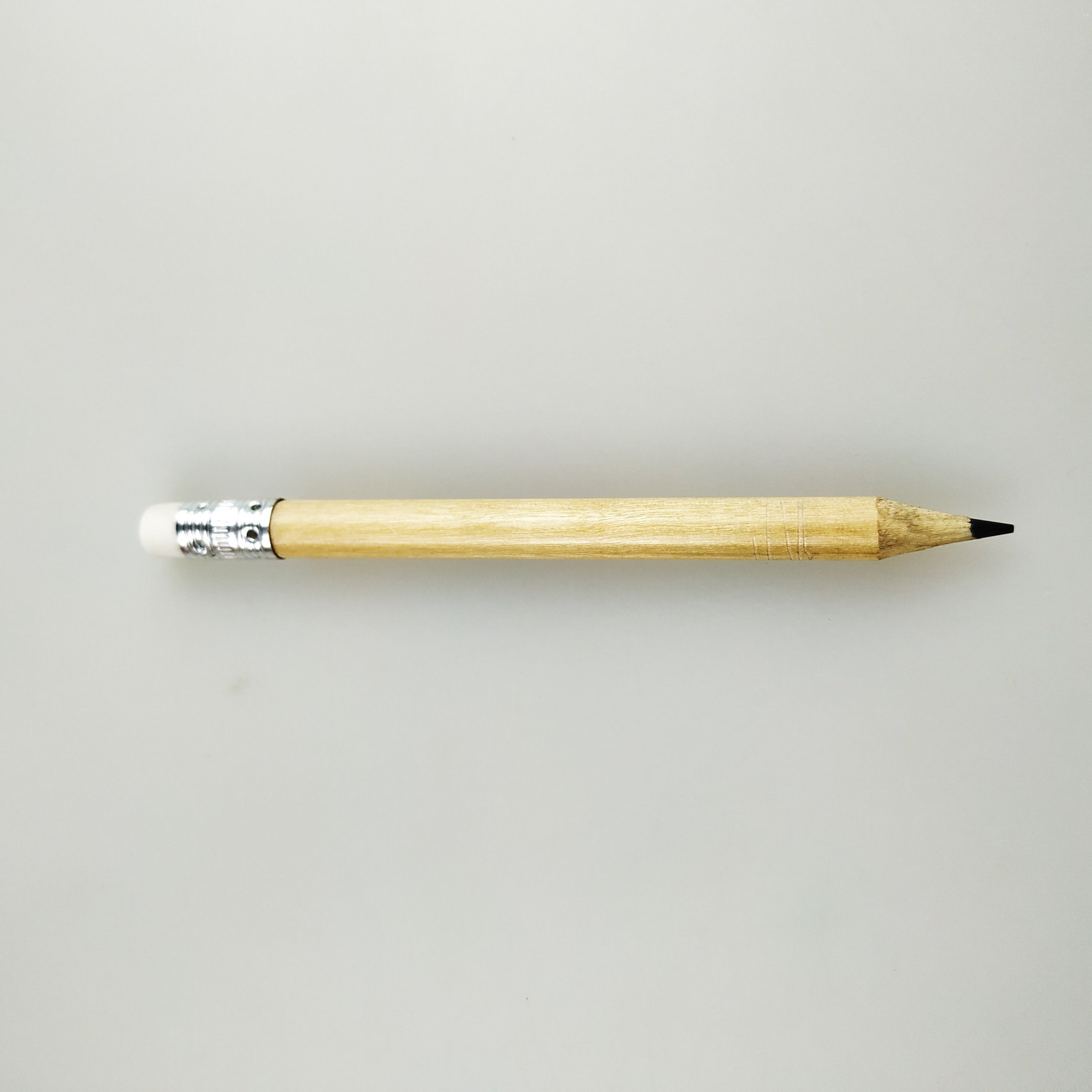 Premium short hotel use original wooden pencil,advertising custom logo small size pencil