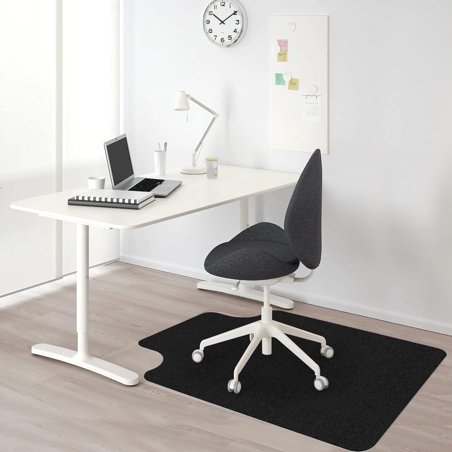 Home Office Chair Mat Anti Slip Non Slip Floor Mat for Hardwood Floor Wheel Chair Non-slip