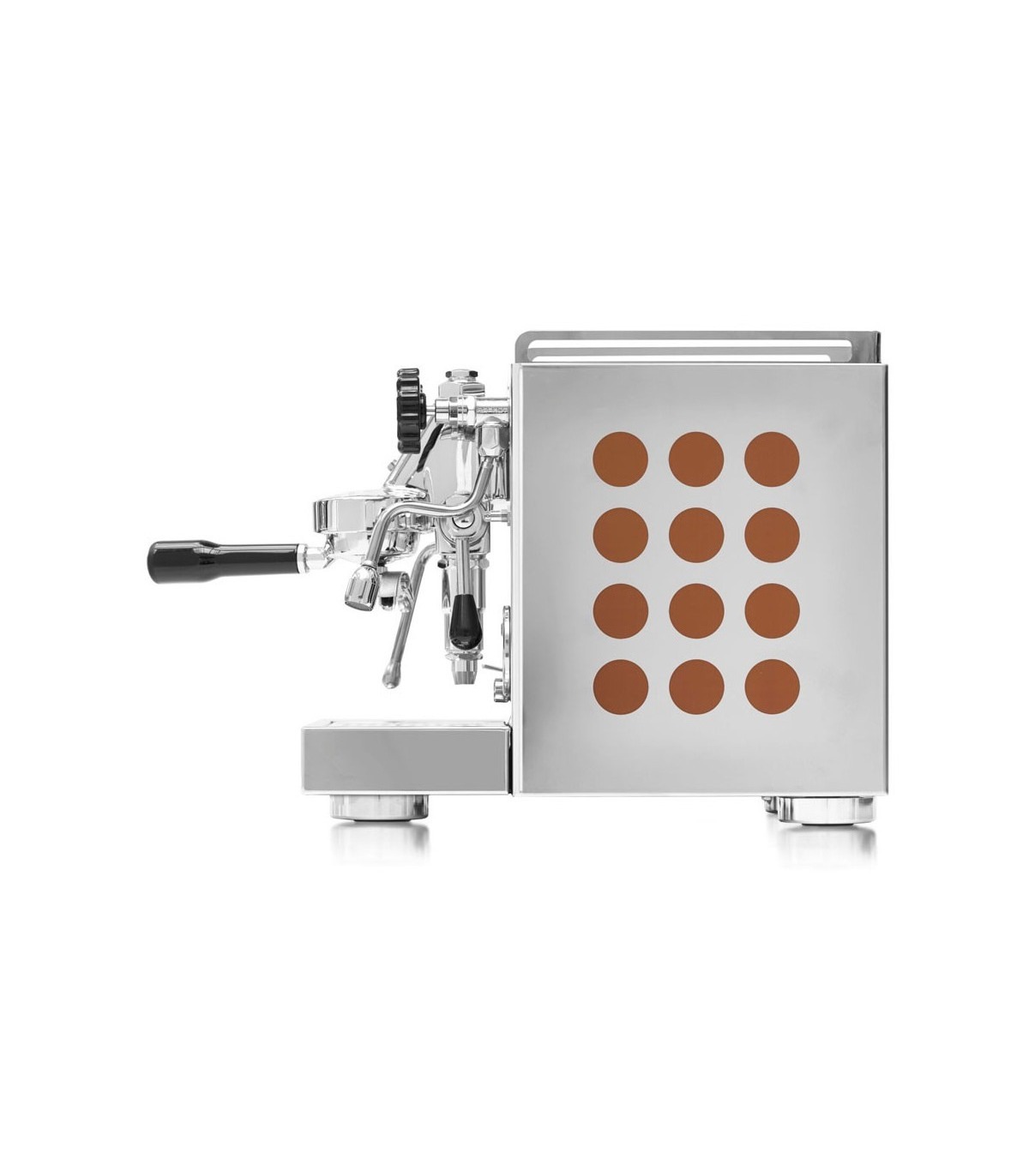 NEW 2023 Rocket Espresso Appartamento Nera Espresso Machine Copper Semi-Automatic Espresso Machines Coffee Makers