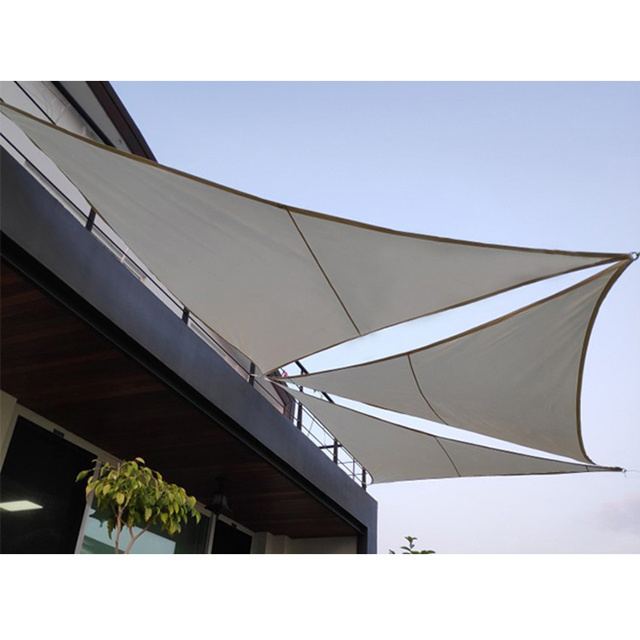 Outdoor Sun Shade Sail Triangle Rectangle Square Canopy Patio Backyard Lawn Garden Outdoor shade net