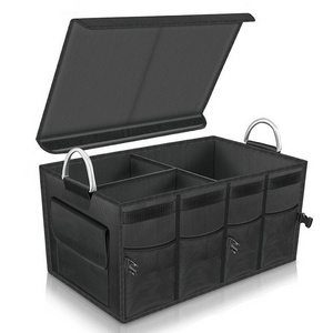 Cargo Storage Container Collapsible Auto Storage Box Car Boot Organizer Waterproof Car Trunk Organizer