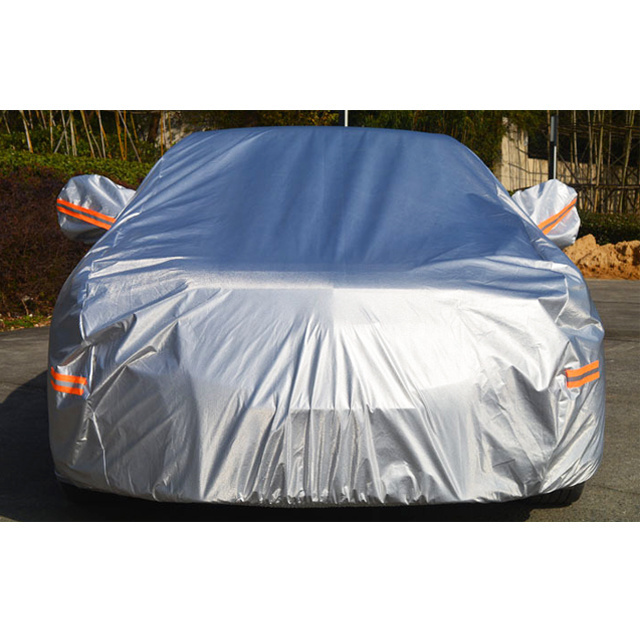 Fast Delivery UV Protection Waterproof Car Cover Windproof Dust Proof Outdoor SUV Car Cover 190T 210D 300D