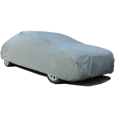 OEM Waterproof Car Cover Non-woven Fabric /Oxford /Nylon PEVA Black SUV Car Cover