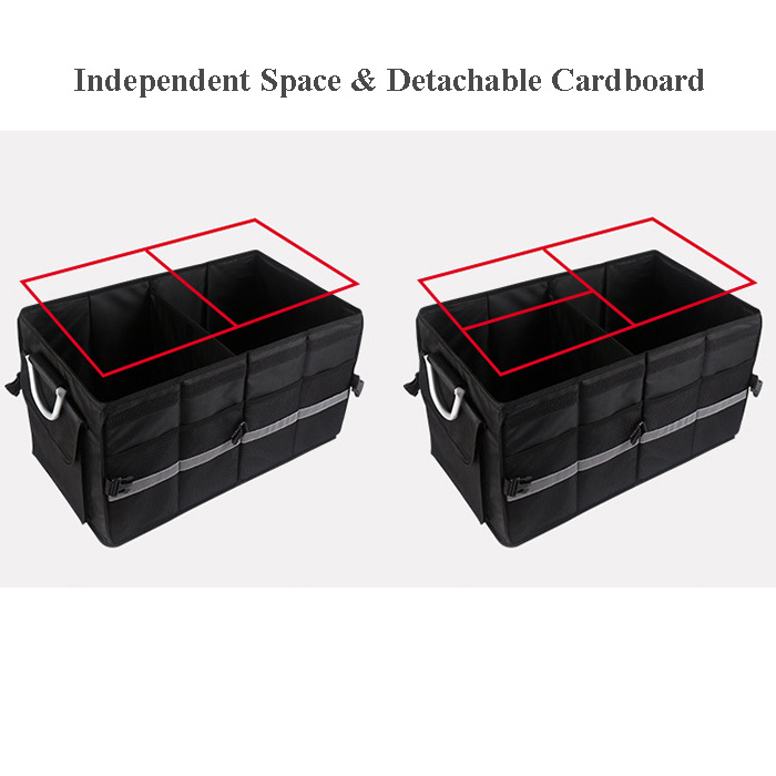 Cargo Storage Container Collapsible Auto Storage Box Car Boot Organizer Waterproof Car Trunk Organizer