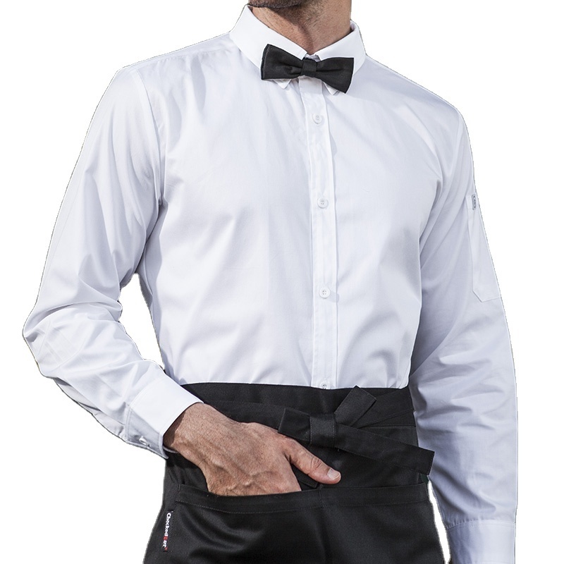 CHECKEDOUT in stock multi color restaurant chef waiter uniform shirt kitchen waiter uniforms