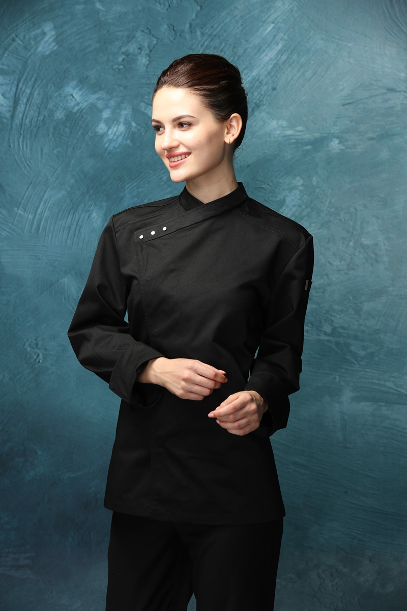 CHECKEDOUT 2024 restaurant jackets and chef coat cook clothes uniform for restaurants and hotels kitchen uniform