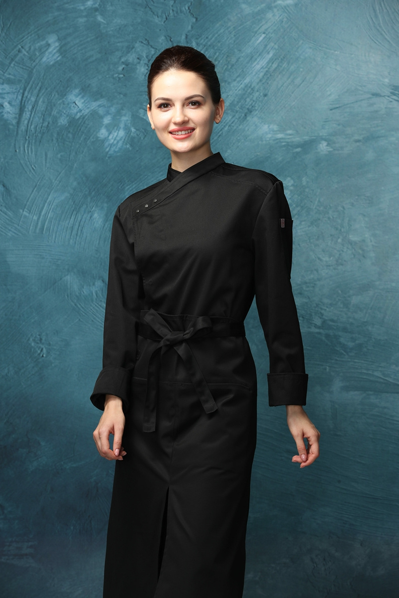 CHECKEDOUT 2024 restaurant jackets and chef coat cook clothes uniform for restaurants and hotels kitchen uniform