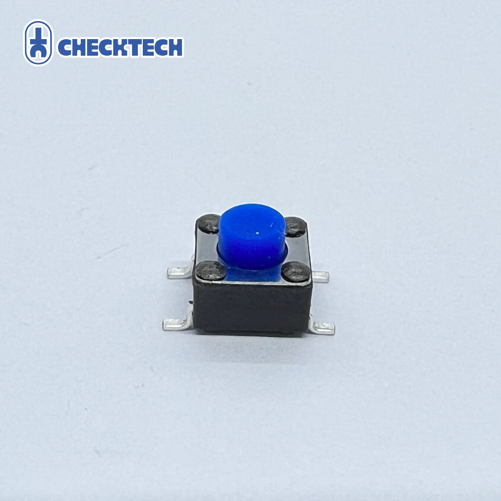 Electronics Products Blue Button Mini Tactile SMT Tact Switch