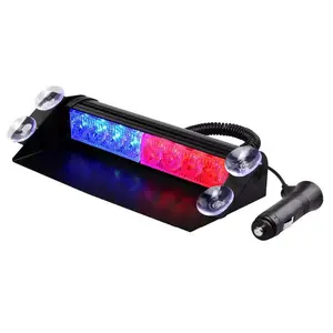 8 LED Car Truck Emergency Flash Dash Strobe Warning Light 12V Day Running Flash Led Lights