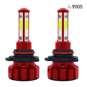 Led Lampe 6000k High Brightness Auto Lighting 4 Sides 360 Lighting Cob Auto Lamp Bulbs Lampadas Automotiva 9005 9006 H11