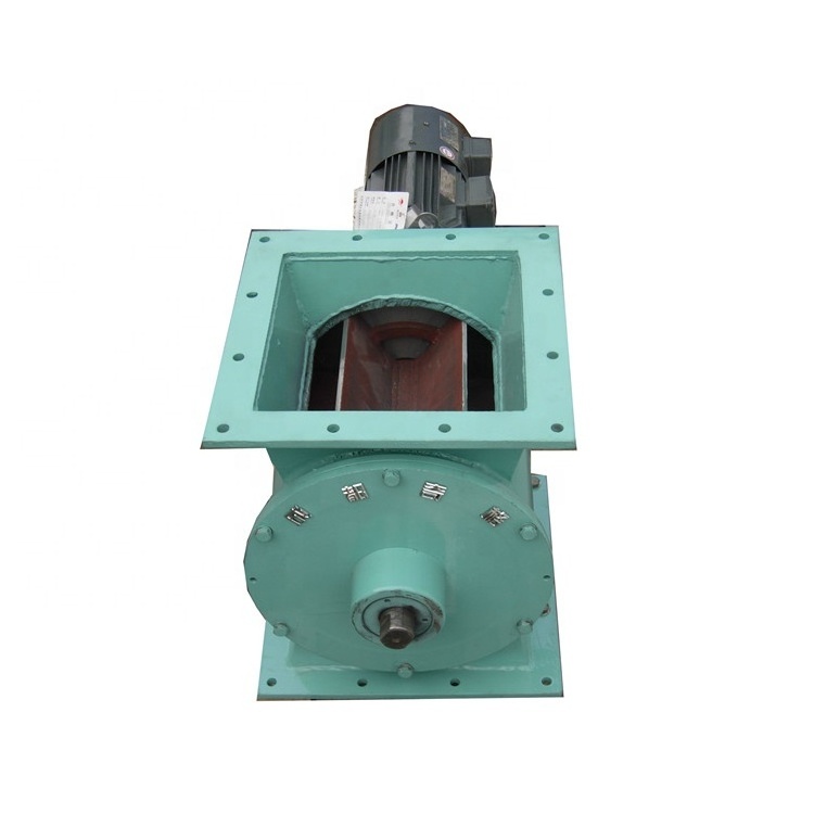 The flow-through airlock rotary valve for wheat grinding mill machine