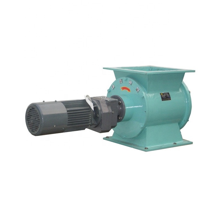 The flow-through airlock rotary valve for wheat grinding mill machine