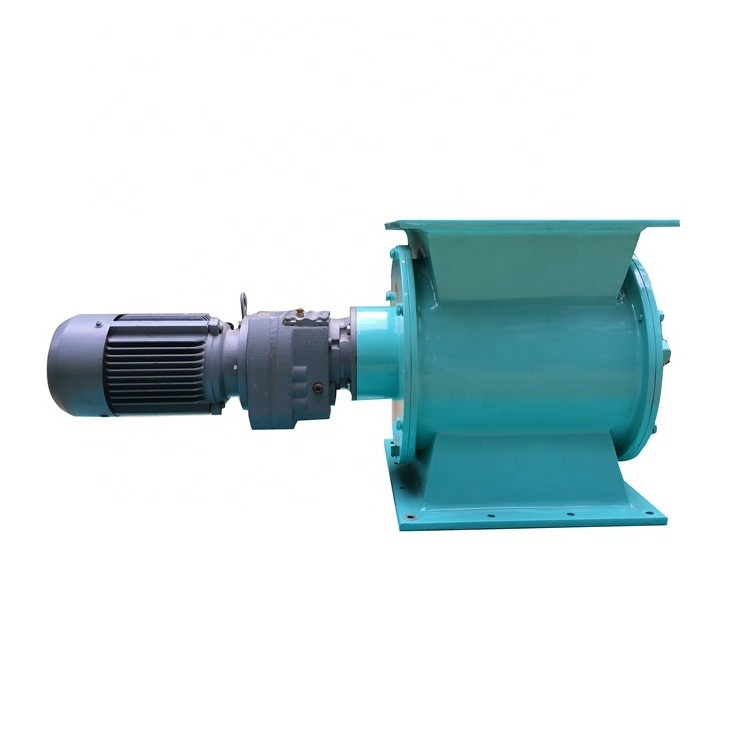 The flow-through airlock rotary valve for wheat grinding mill machine