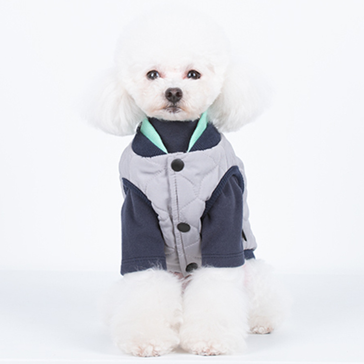 Wholesale Dog Vest Pet Clothes Cotton Winter Dog Vest With Embroidered