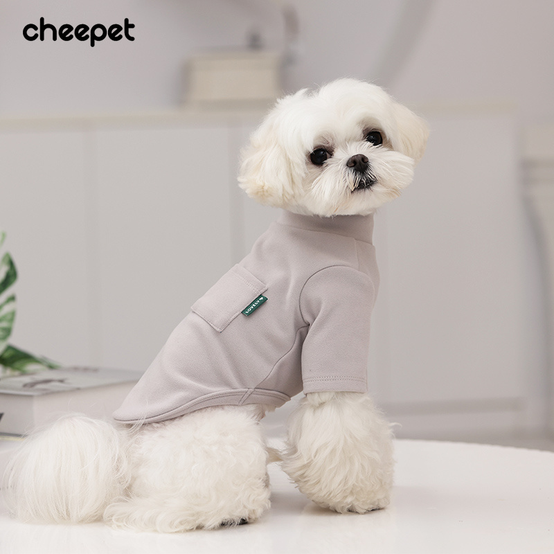 2022 Best Pet Supplies Dog Dralon Warm Sweater Dog Clothes Puppy Sweatshirts Sweater For Pet With Pocket