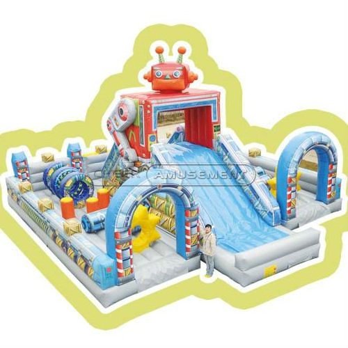 Cheer Amusement The puzzle inflatable playground