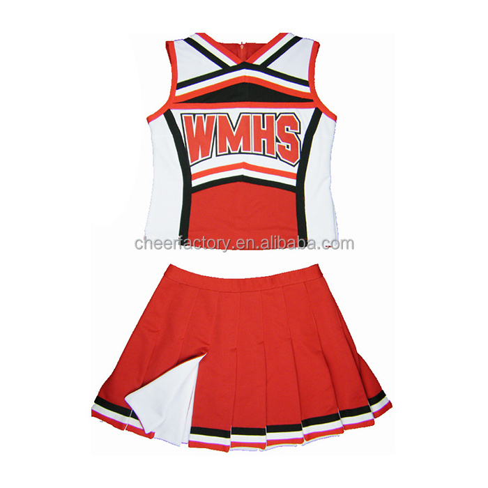 Top Quality New design high quality cheerleading uniform dress with cheapest price