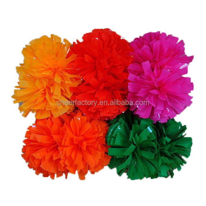 Hot sale cheerleading pom poms for promotion cheerleader equipment