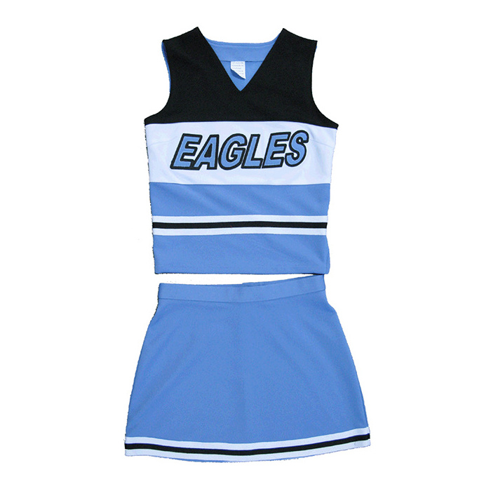 High quality most popular long sleeves spandex cheerleading uniform with the Best Quality