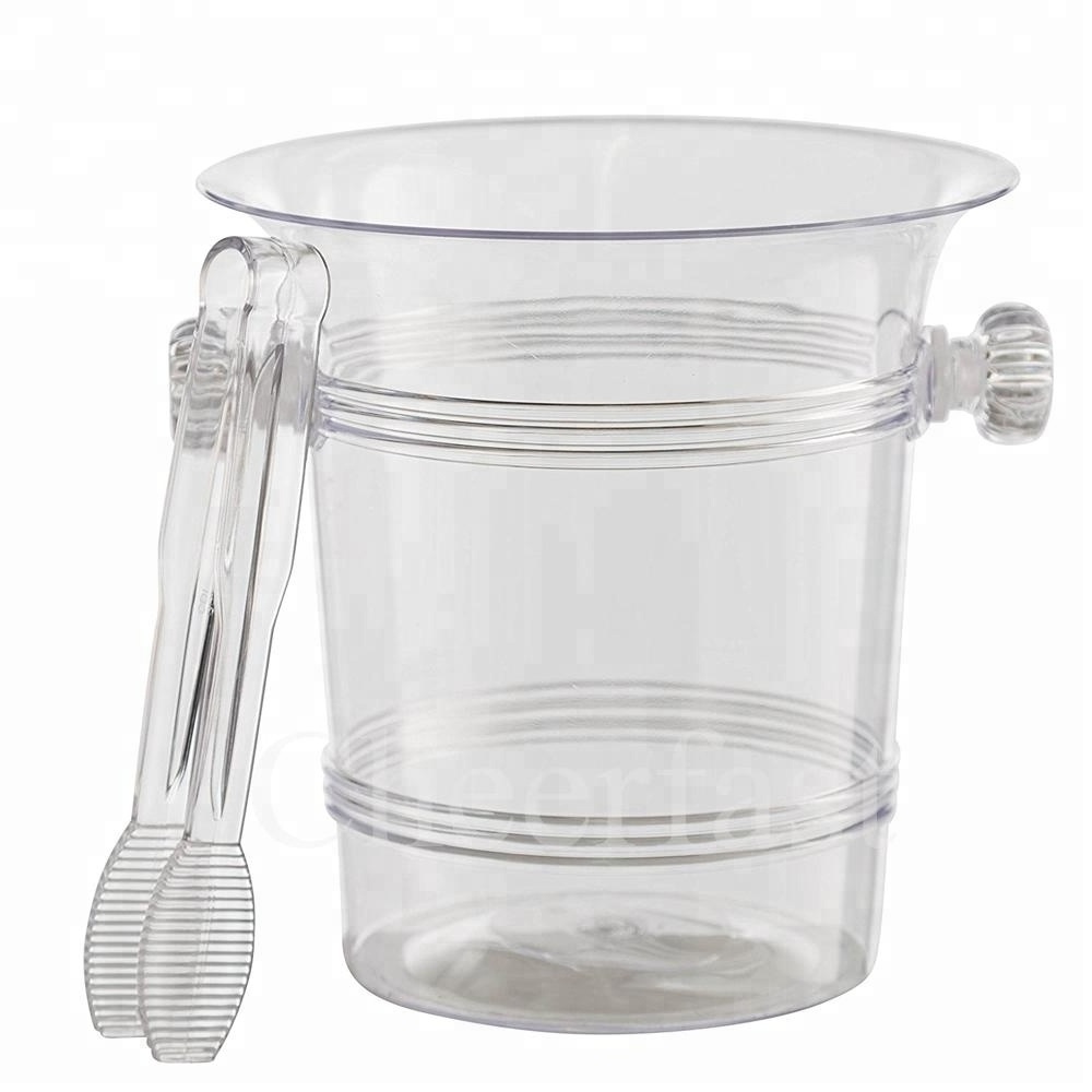 Transparent Acrylic Ice Bucket For Beer