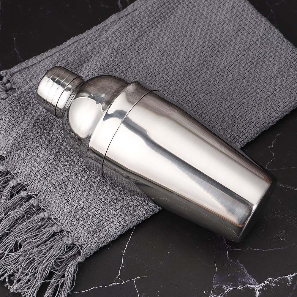 Reusable Bartender 750 ml Stainless Steel Cocktail Shakers And 550 ml Shakers Cocktail Kit With Jigger And Bar Accessories Tools