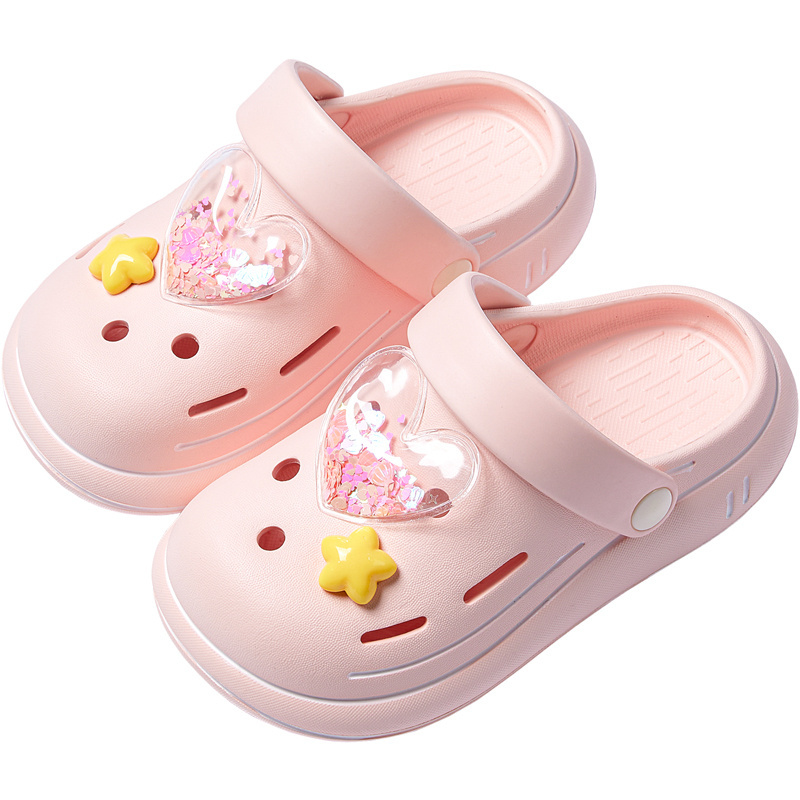 Cheerful Mario Summer Girls Slippers Sandals Platform Sandals Outdoor Clogs Thick Street Beach Slippers Flip Flops Garden Shoes